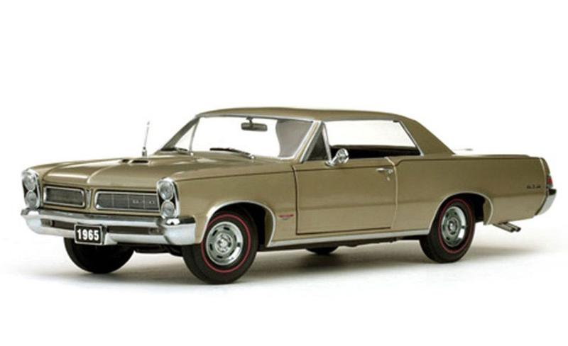 自動車 Sun Star 1965 PONTIAC GTO 1/18 Miniatura Pontiac GTO 1965 1/18 Sun Star Detalhado - Carrinhos e
